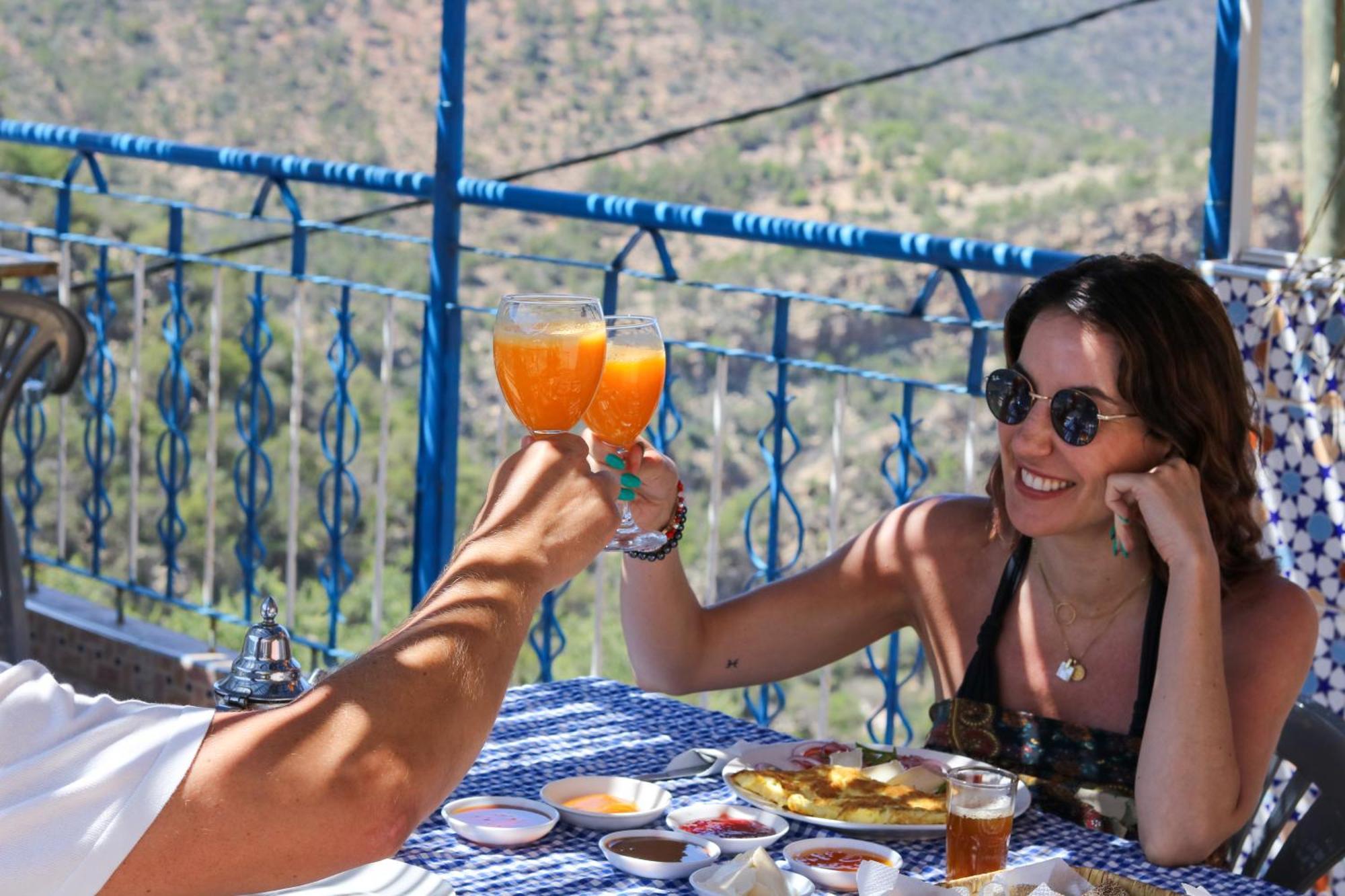 Auberge Les Montagnes Du Paradis Tagherat Anekrim Exterior foto