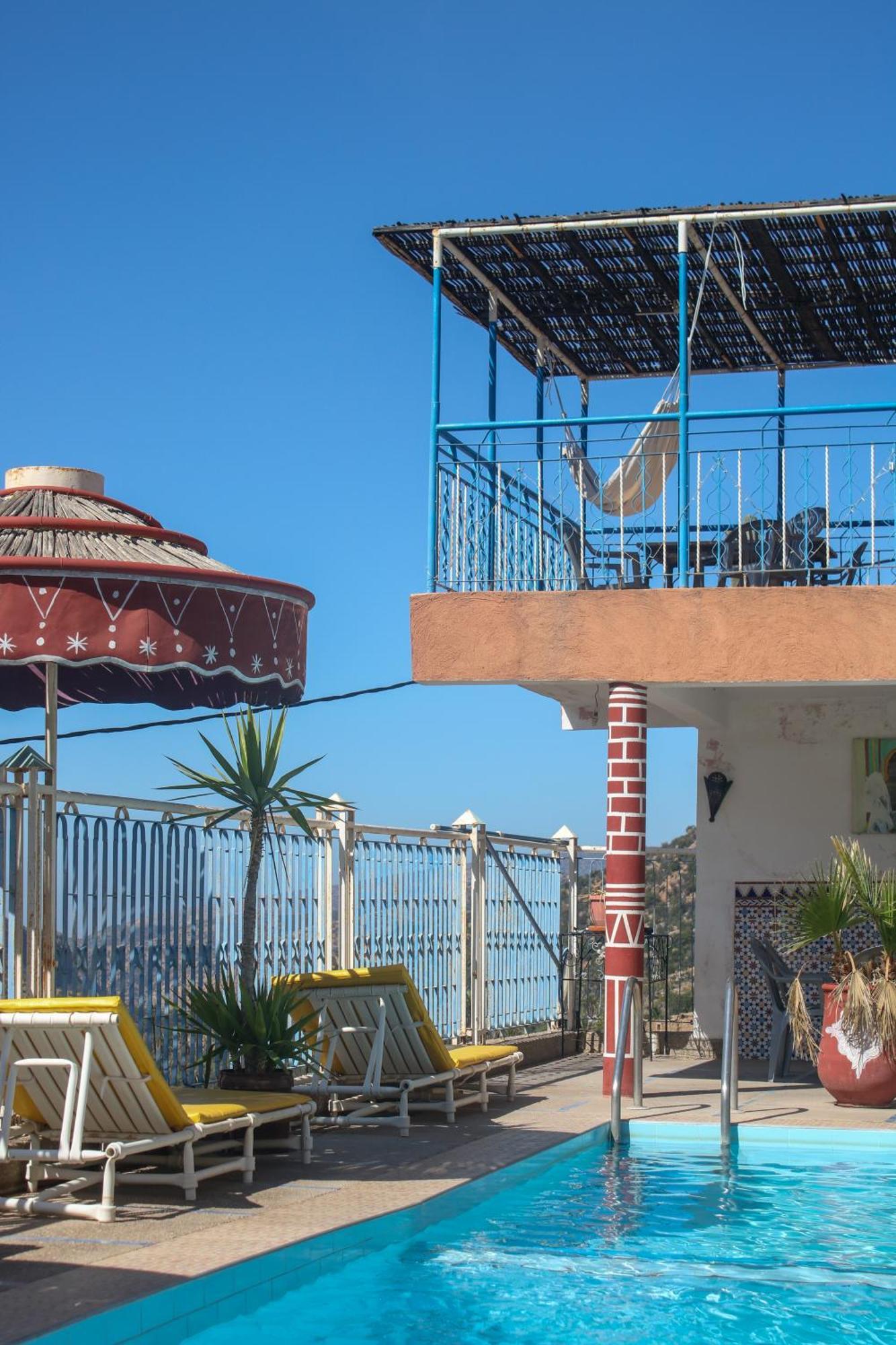 Auberge Les Montagnes Du Paradis Tagherat Anekrim Exterior foto