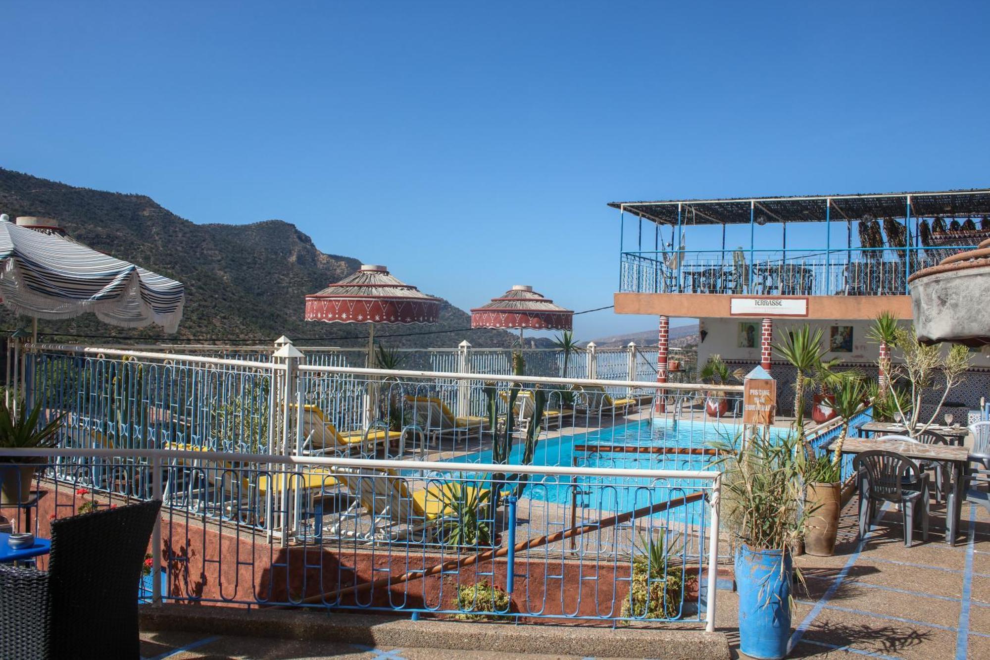Auberge Les Montagnes Du Paradis Tagherat Anekrim Exterior foto